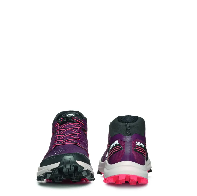 Scarpa Spin ST Women's Fell Running Shoe in Russet Brown/Coral-4